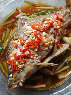 Foto resep Ikan Mas Kukus ala Thailand