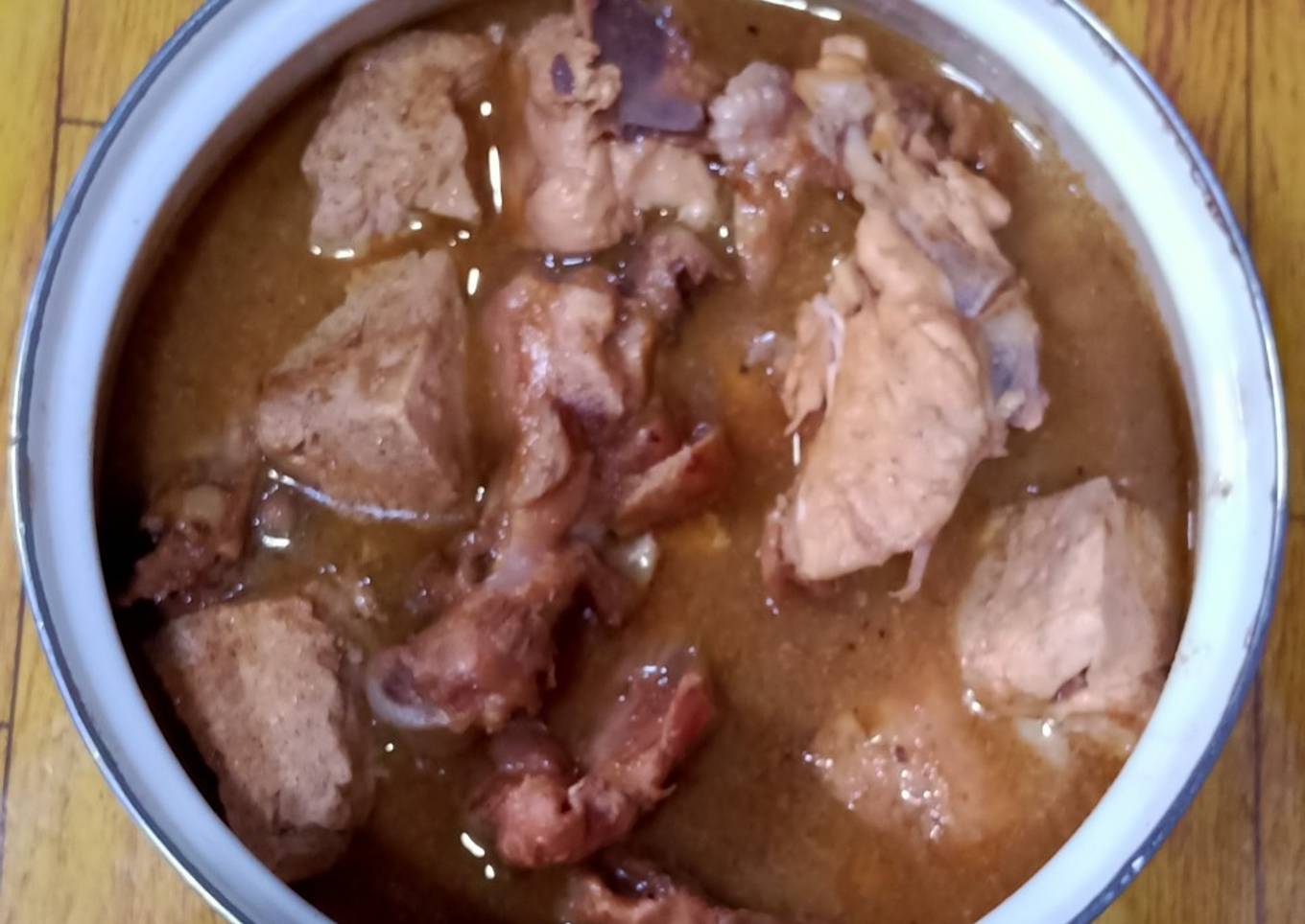 Semur Ayam Tahu