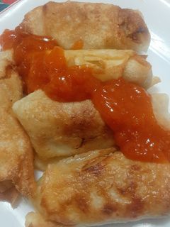 Una foto de Rollitos de primavera vegetarianos