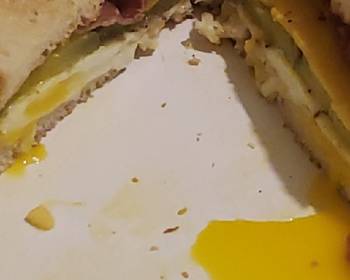 Without Fail Serving Recipe Bacon and egg sandwich Delicious Nutritious