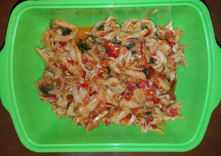 Tumis Jamur Tiram Kemangi