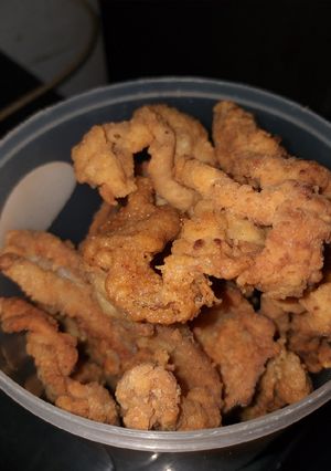 Foto resep Kulit ayam krispi
