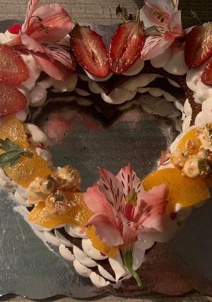 Una foto de Cookie cake (pastel de galleta)
