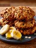 Galletas de Avena y Plátano (sin harína)