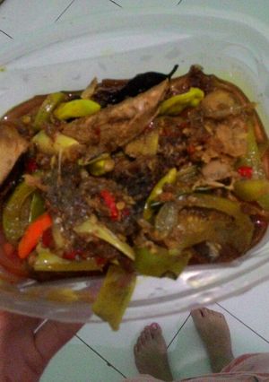 Foto resep Pindang tongkol petai bumbu kuning