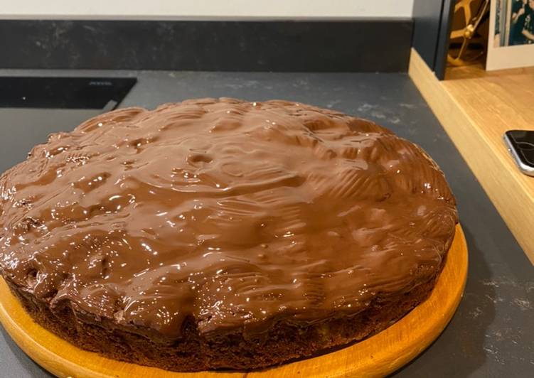 Torta pere e cioccolato senza lattosio