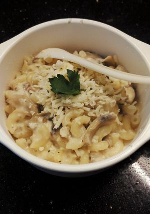 Foto resep Creamy Mac Carbonara (Mpasi 1y+)