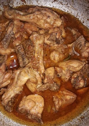 A picture of Chicken masala.