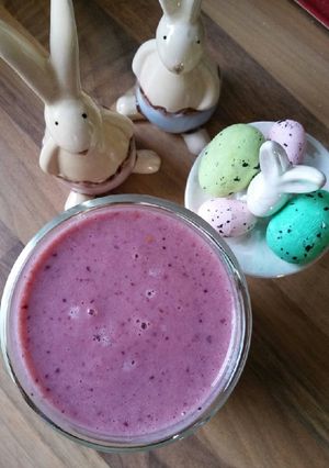 Φωτογραφία της συνταγής Ενεργειακό Smoothie με ταχίνι, μελάσα, τζίντζερ και λιναρόσπορο