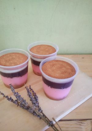 Foto resep Pudding Strawberry Coklat Regal + Fla