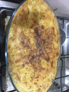 صورة لوصفة مكرونة بالبشاميل