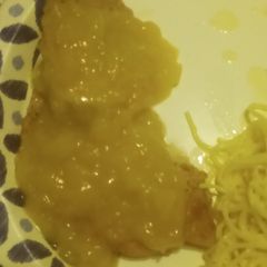 A picture of Onion and Pineapple Porkchop.