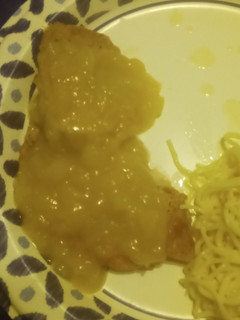 A picture of Onion and Pineapple Porkchop.