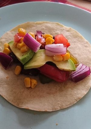 Una foto de Tacos Veganos