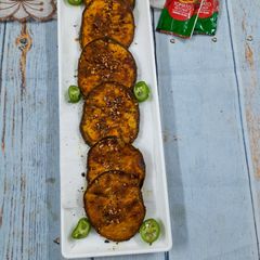 A picture of Spicy brinjal.
