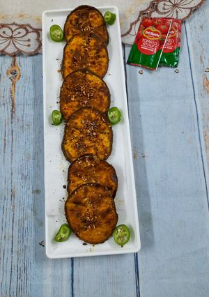 A picture of Spicy brinjal.
