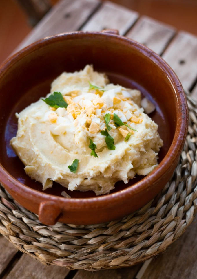 Una foto de Bacalao al ajoarriero