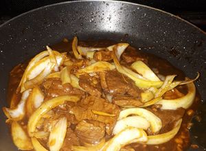 Foto resep Sapi Lada Hitam apa adanya.