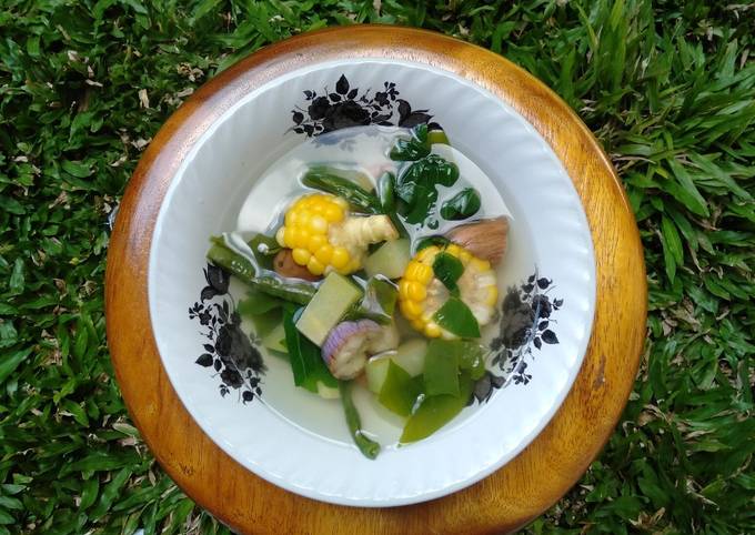 38. Sayur Asem sawi ijo