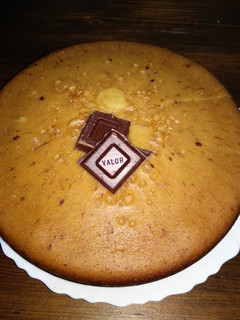 Una foto de Bizcocho de chocolate y naranja 🍊🥧