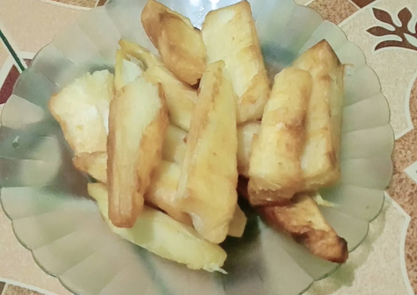 Singkong goreng sederhana