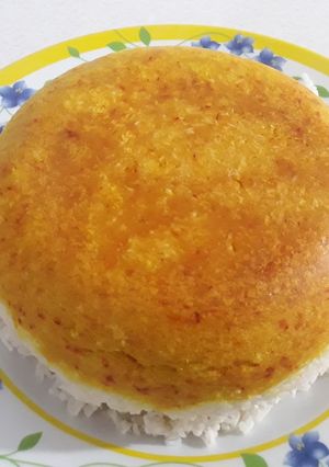 عکسی از دستور ته دیگ جدید