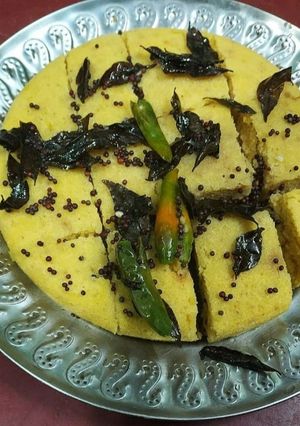 ধোকলা (dhokla recipe in Bengali) রেসিপির প্রধান ছবি