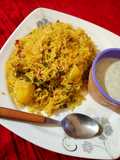 Chicken mater pulao