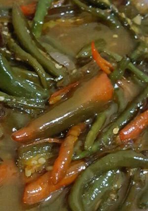 Foto resep Tumis cabe hijau / ac