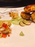 Crab Cakes w/ Spicy Avocado Purée *EASY*