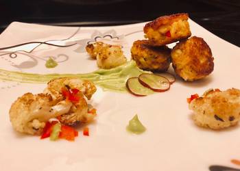 Easiest Way to Make Tasty Crab Cakes w Spicy Avocado Pure EASY
