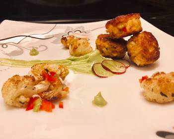 The New Way Make Recipe Crab Cakes w Spicy Avocado Pure EASY Delicious Nutritious