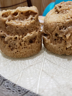 Una foto de Mug cake de banana y coco saludable