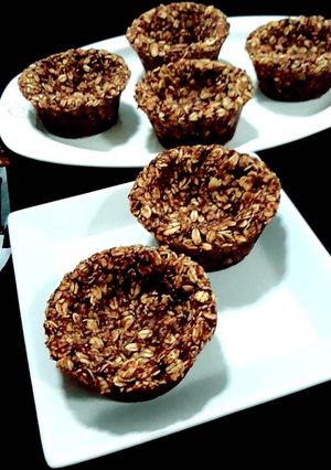 รูปของ กราโนล่าบานาน่าคัพ (Granola Banana Cups)