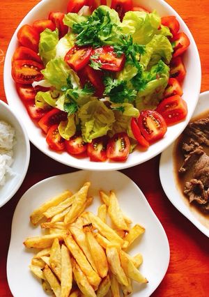 Hình của món Salad dầu giấm.