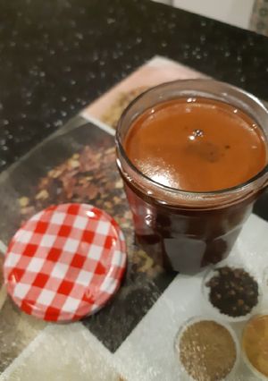 Une photo de Le caramel au chocolat noir