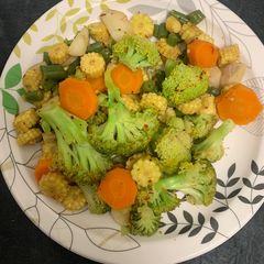 Garlic butter broccoli stir fry A picture of Garlic butter broccoli stir fry.