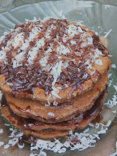 Foto resep Tempe Oat Banana Pancake