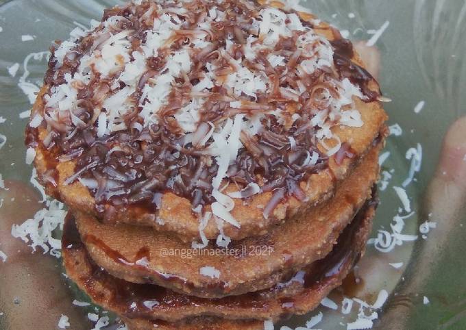 Tempe Oat Banana Pancake