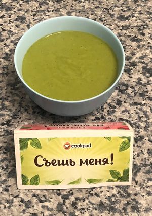 Фото Крем-суп с брокколи.