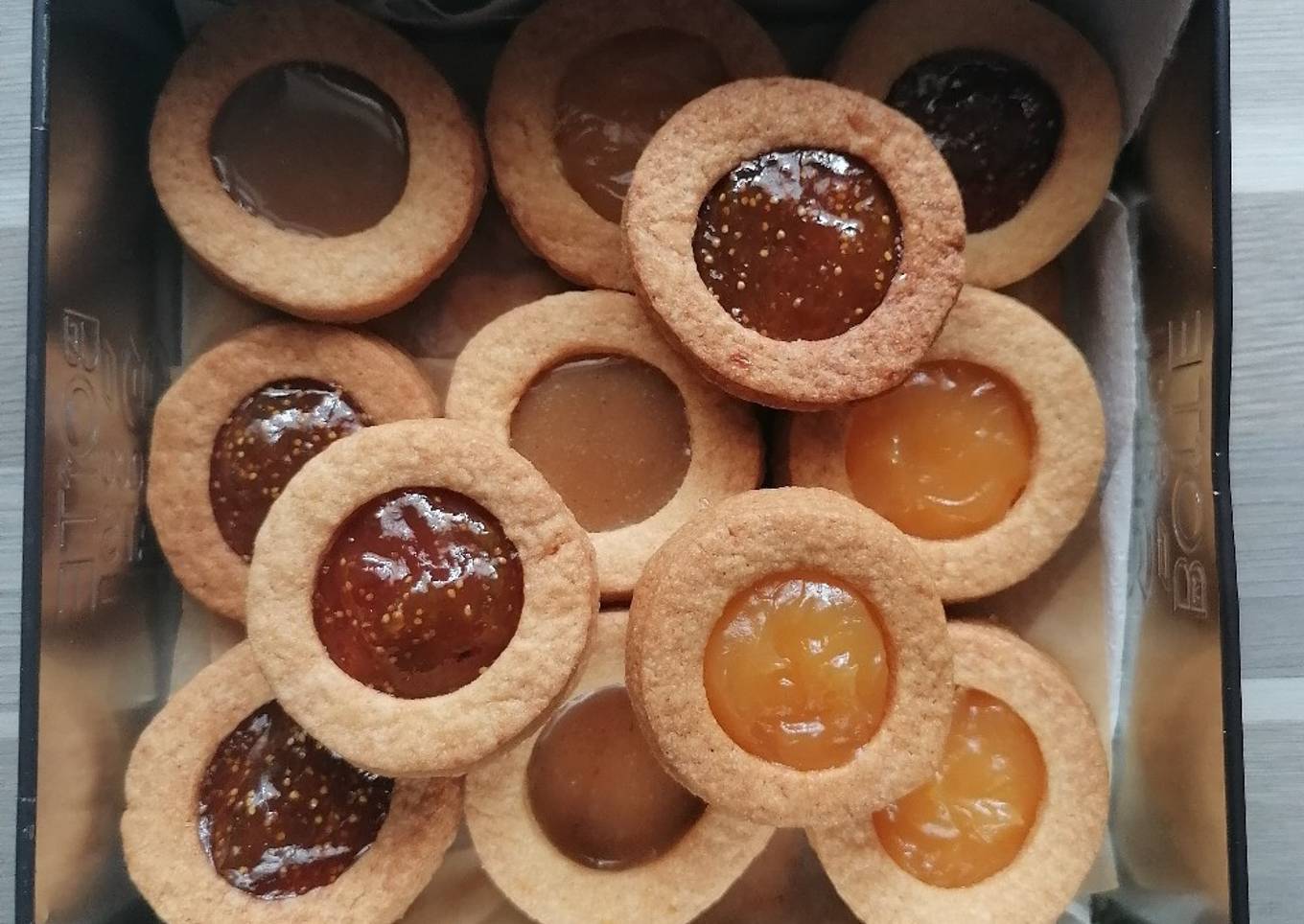 Sablés confiture