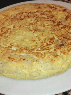 Una foto de Tortilla de coliflor