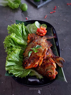 Foto resep Ikan Bawal Bakar Bumbu Cobek