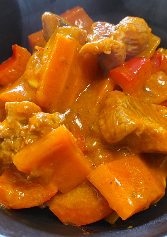 Una foto de Pavo al Tikka Masala