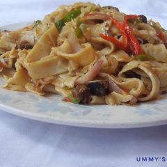 A picture of Fettuccine Balognese.