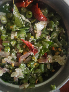 பீன்ஸ் பொரியல் (Beans poriyal recipe in tamil) செய்முறை முக்கிய புகைப்படம்