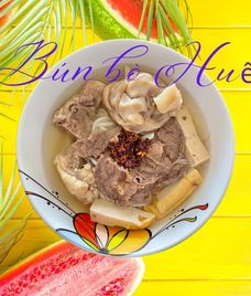 bún bò huế xương heo