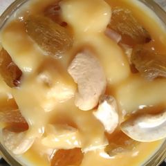 A picture of Dry Fruit Vanilla Custard Recipe.