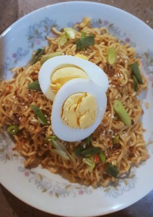 Foto resep Mie Goreng Saus Kacang ala Thailand