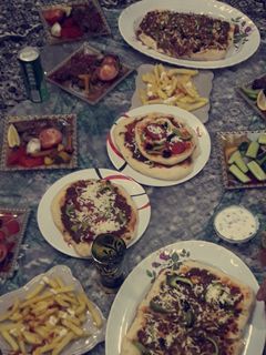 صورة لوصفة بيتزا😍🙈